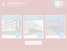 Tablet Screenshot of dalkoning.hr